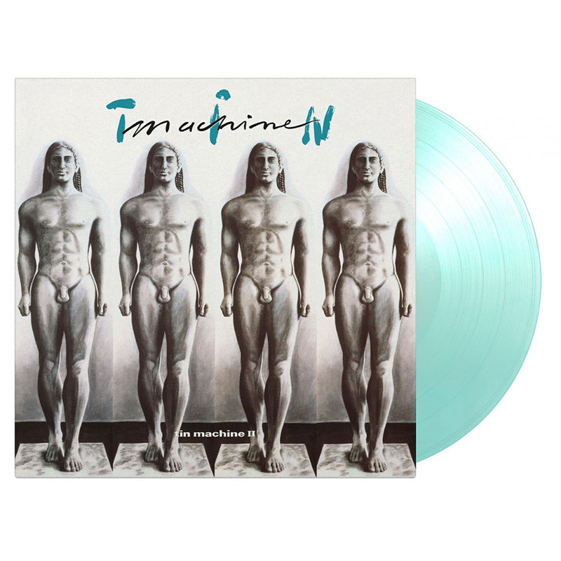 TIN MACHINE - Tin Machine II (2022 Reissue) - LP - 180g Crystal Clear & Turquoise Mixed Vinyl