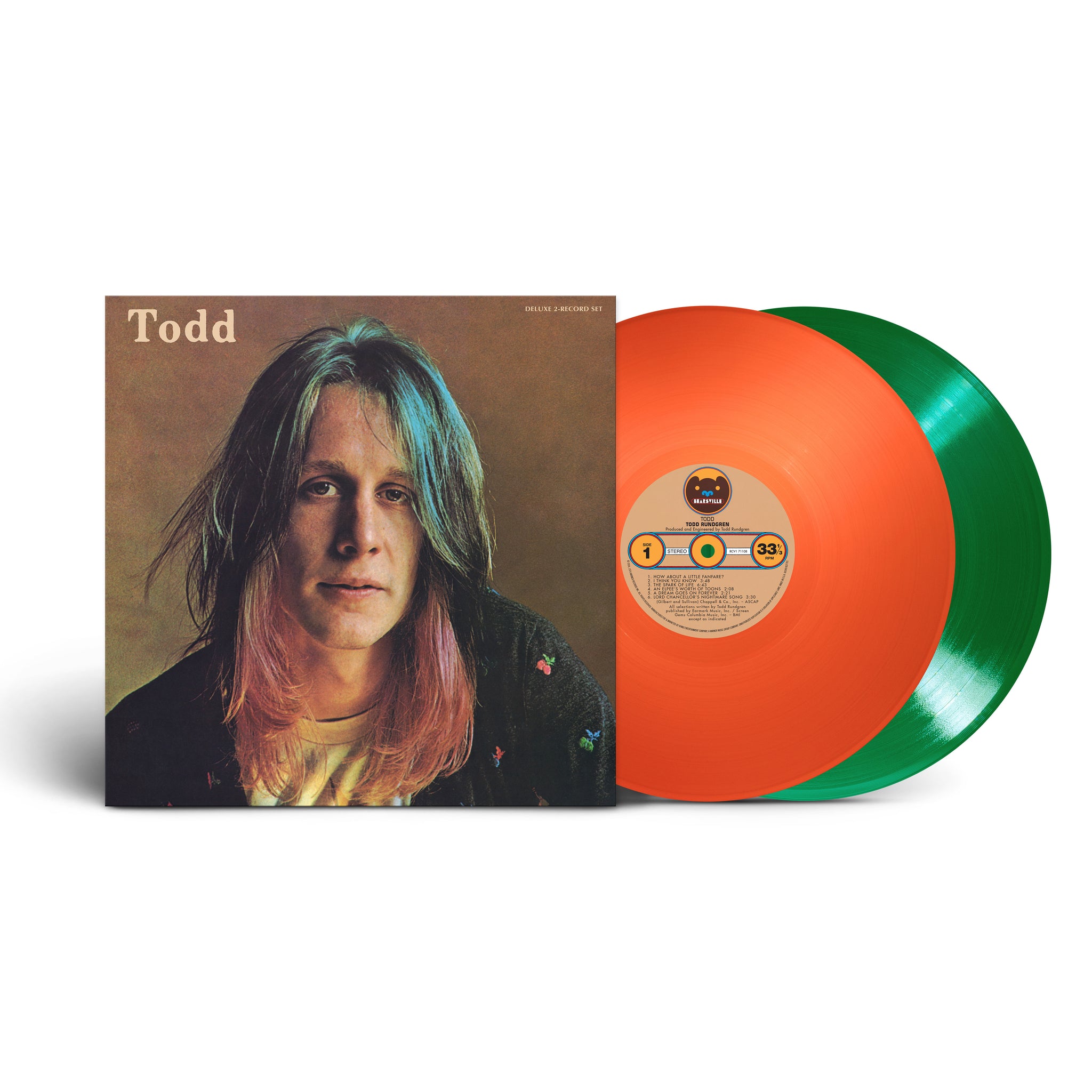 TODD RUNDGREN - Todd - 2 LP - Orange and Green Vinyls  [RSD 2024]
