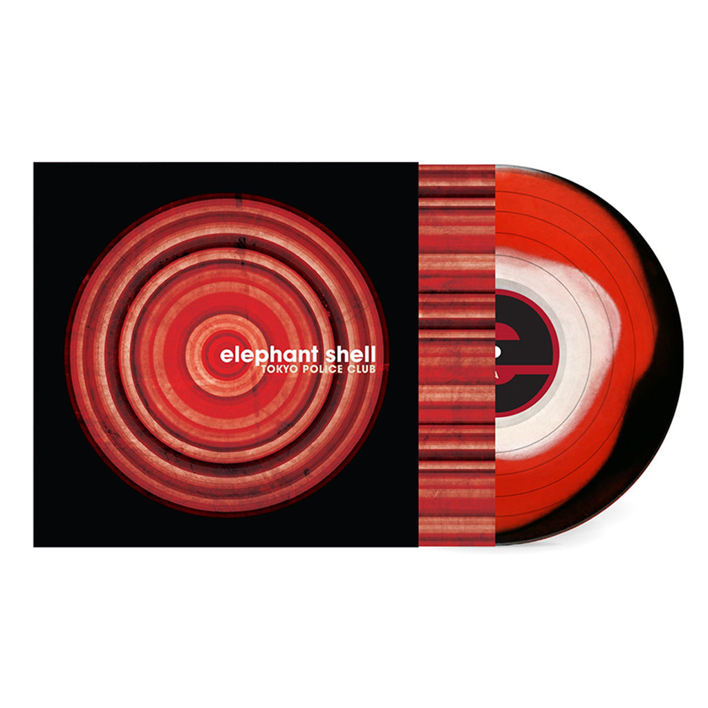 TOKYO POLICE CLUB - Elephant Shell (15th Anniversary Edition) - LP - Tricolour In Colour Vinyl