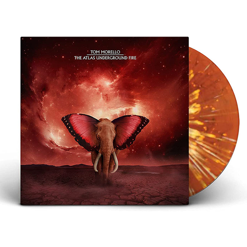 TOM MORELLO - The Atlas Underground Fire - 2LP - Orange Splatter Vinyl