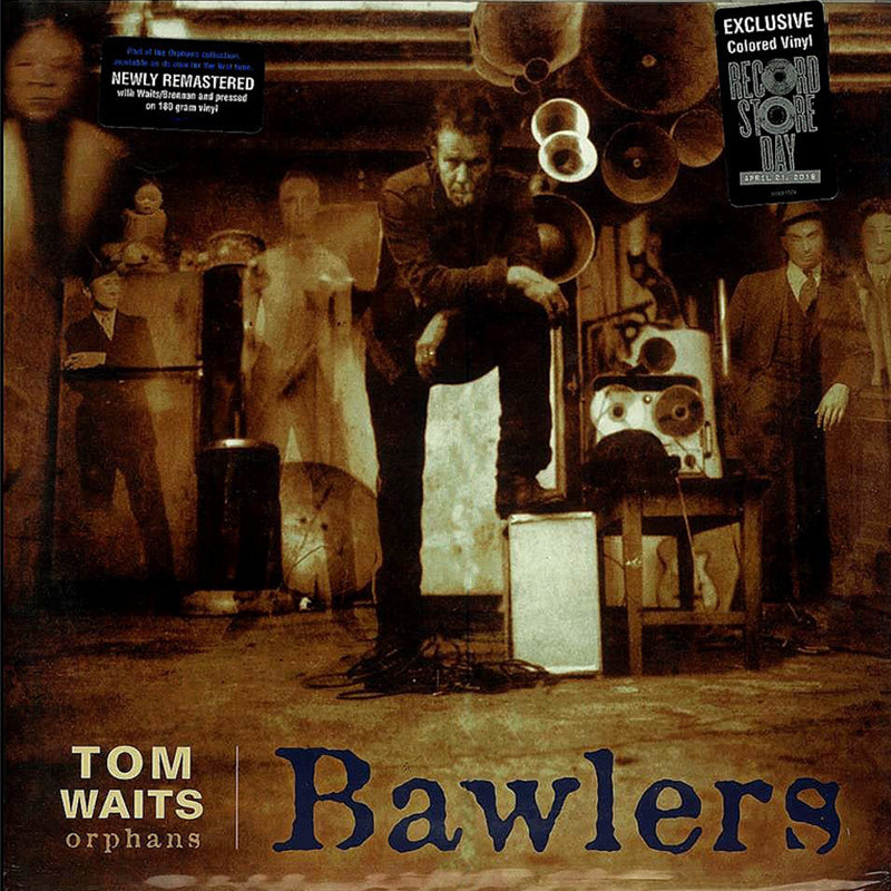 TOM WAITS - Bawlers (RSD '18 Remastered Edition) - 2LP - Limited Edition 180g Transparent Blue Vinyl