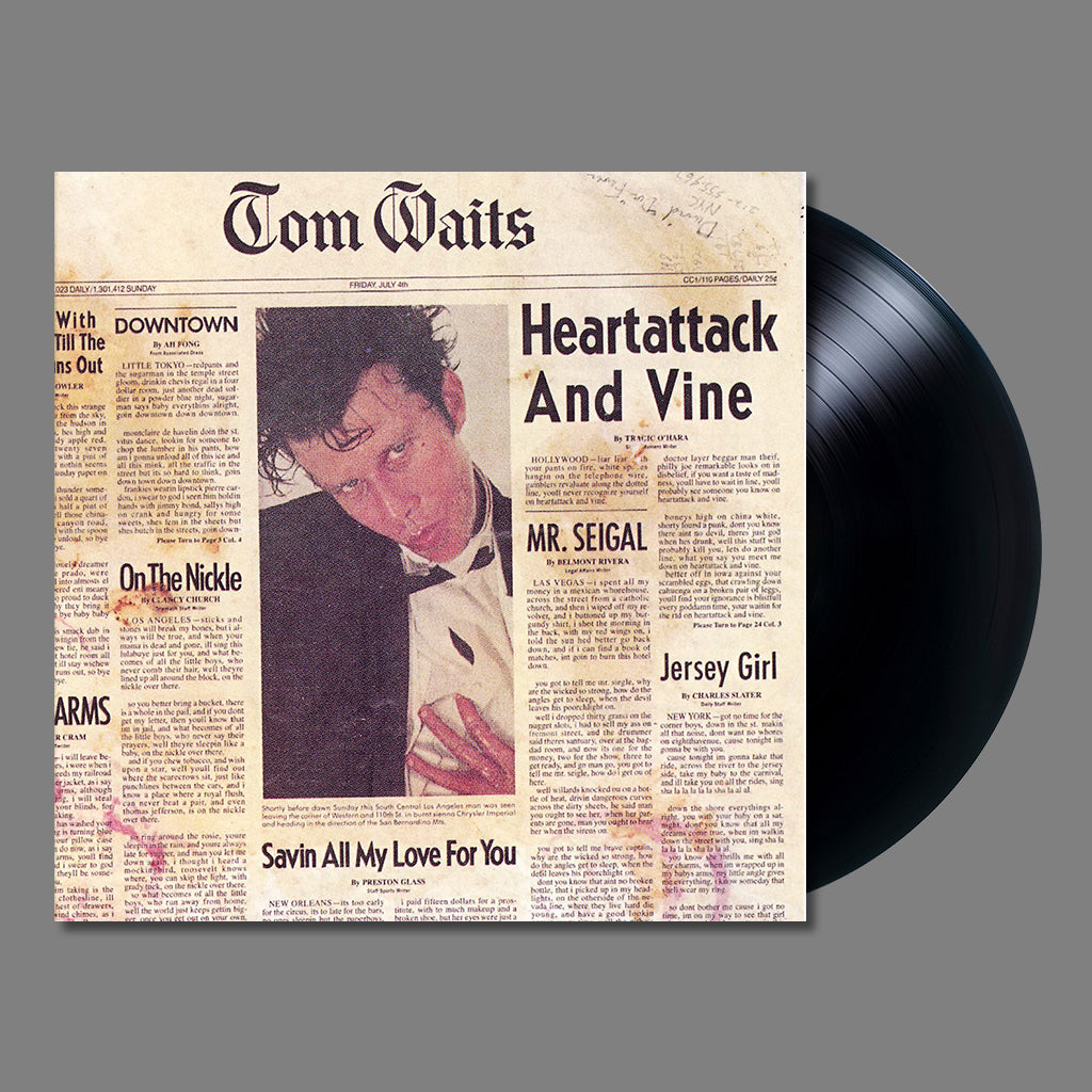 TOM WAITS - Heartattack And Vine (Remastered) - LP - 180g Vinyl