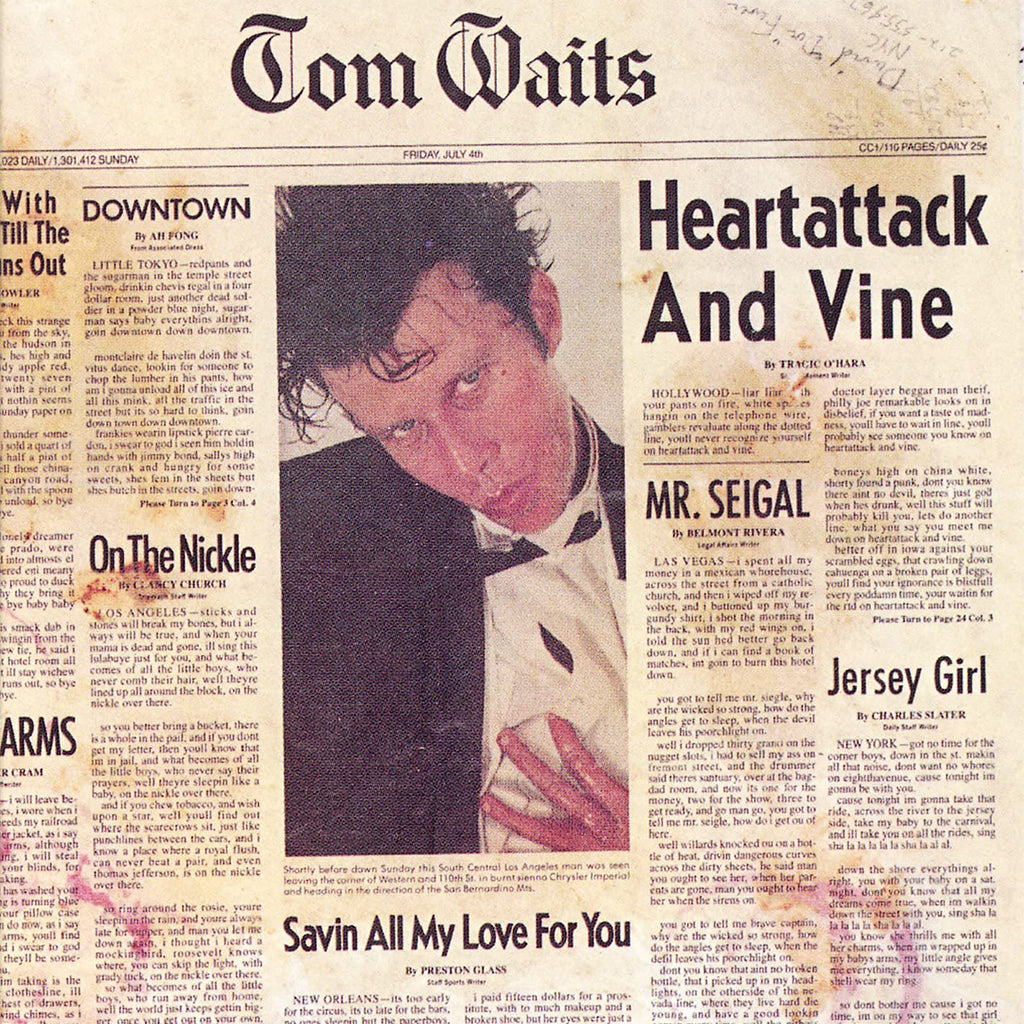 TOM WAITS - Heartattack And Vine (Remastered) - LP - 180g Vinyl