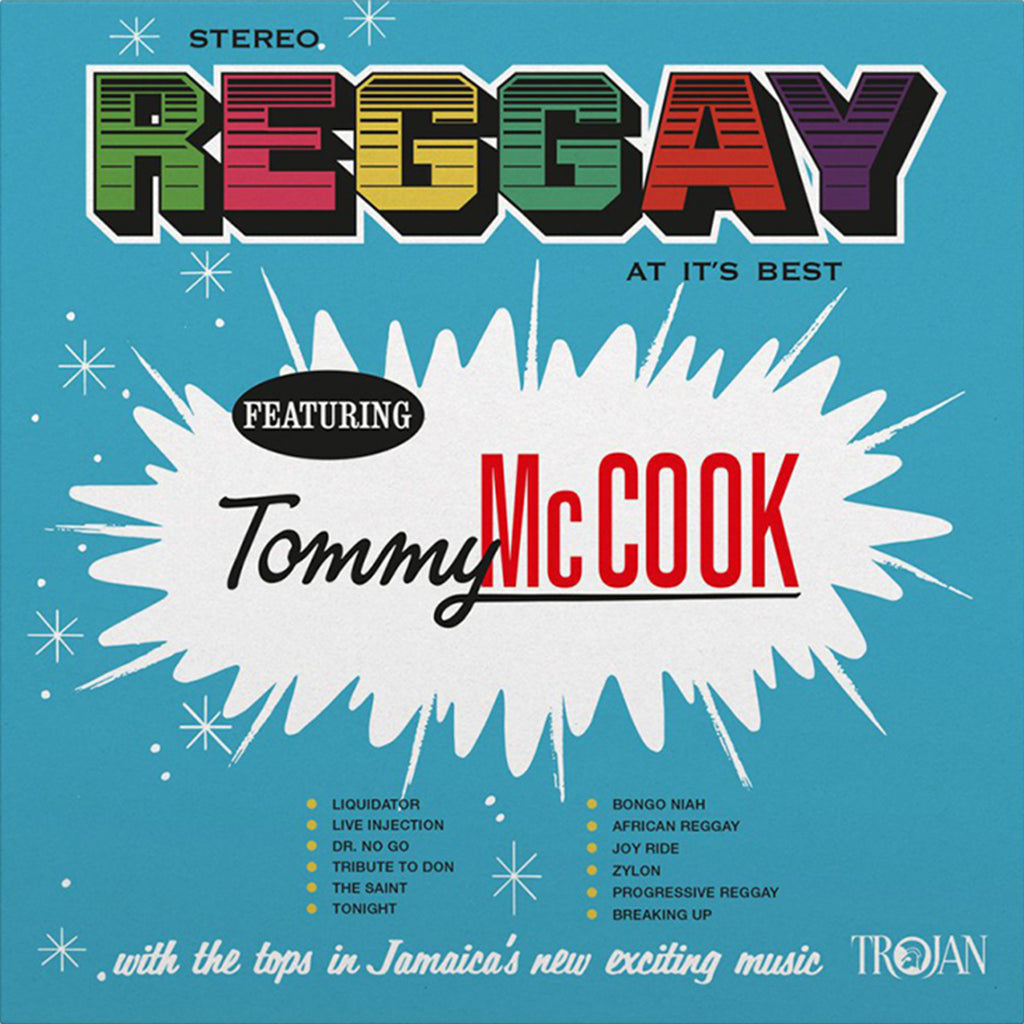 TOMMY MCCOOK - Reggay At It's Best (2002 Reissue) - LP - 180g Orange Vinyl