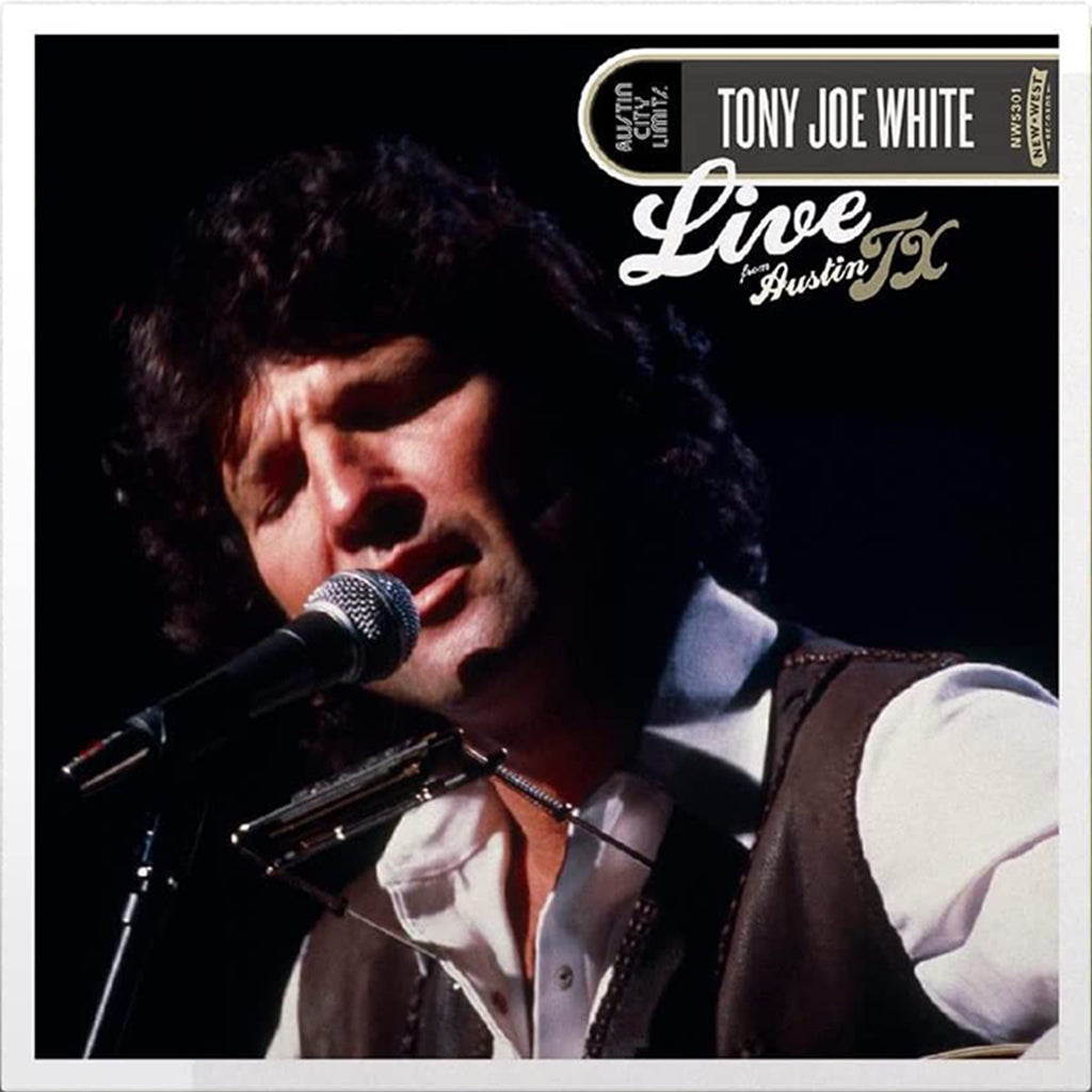 TONY JOE WHITE - Live From Austin, TX - 2LP (w/ Etching) - Swamp Coloured Vinyl