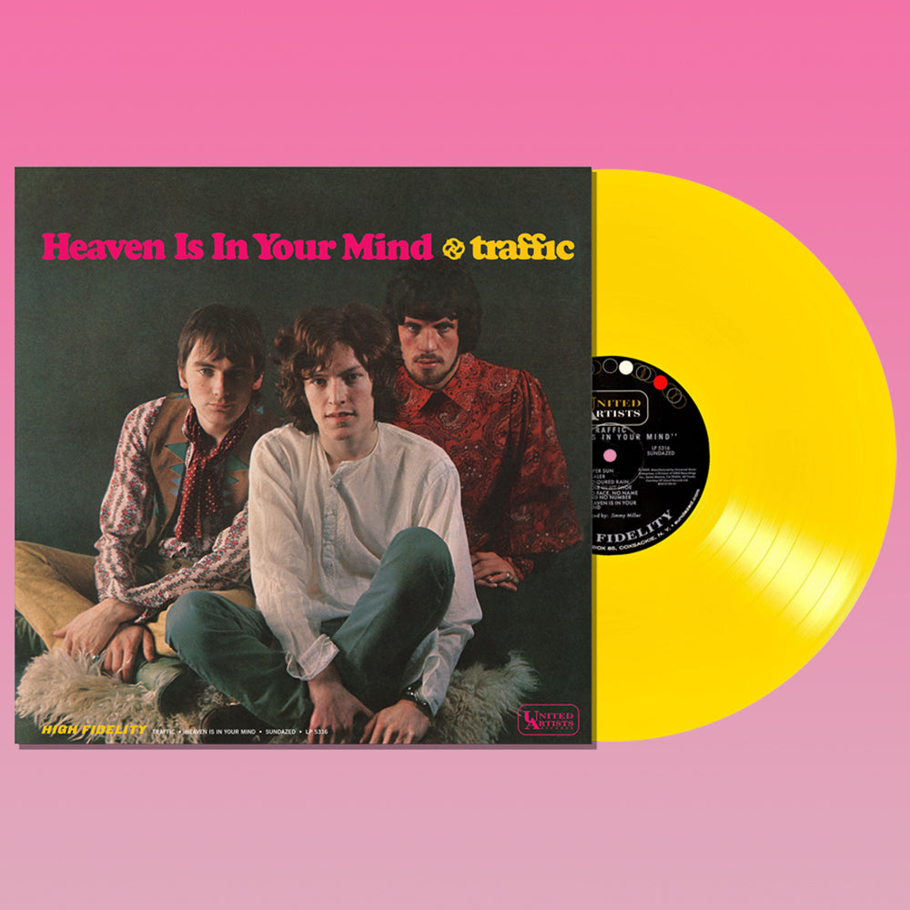 TRAFFIC - Heaven Is In Your Mind/Mr. Fantasy - LP - Yellow Vinyl