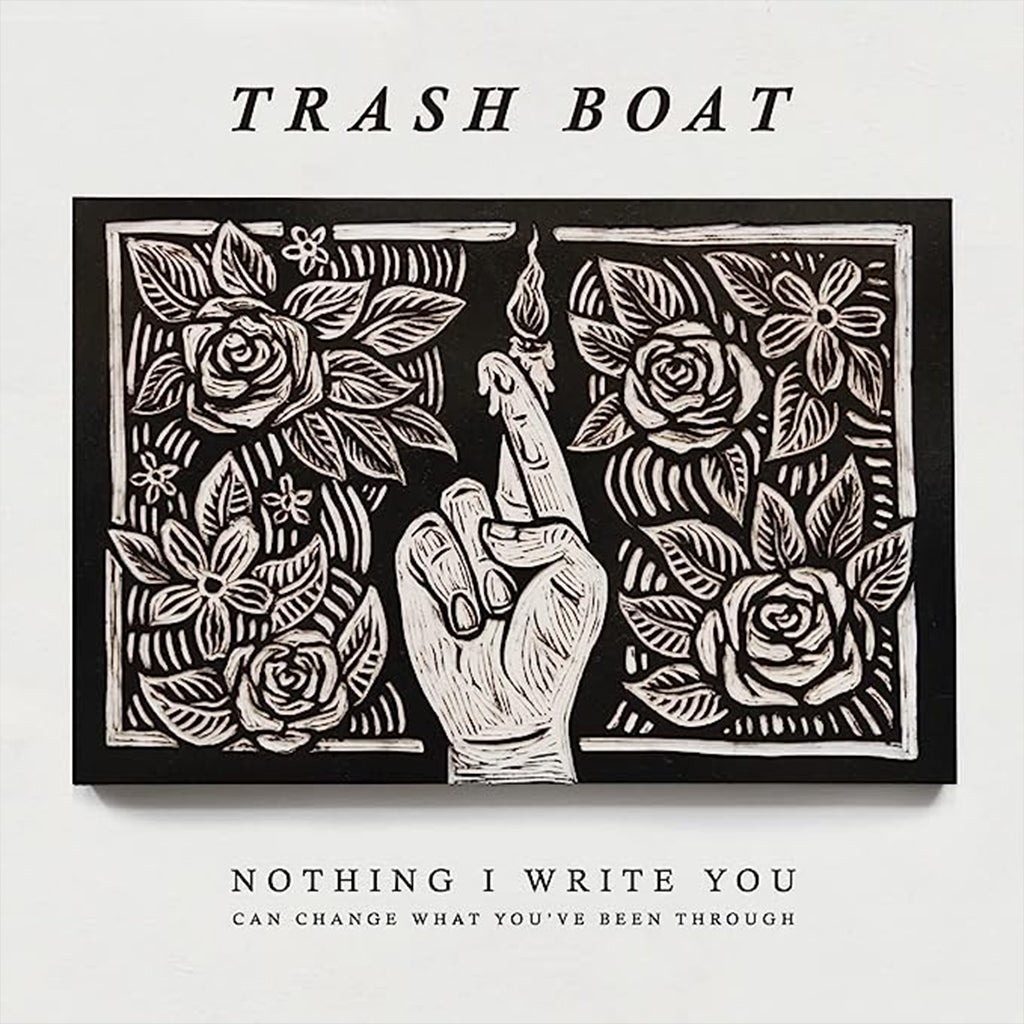 TRASH BOAT - Nothing I Write You Can Change What You've Been Through (2023 Repress) - LP - White & Black Swirl Vinyl [APR 28]
