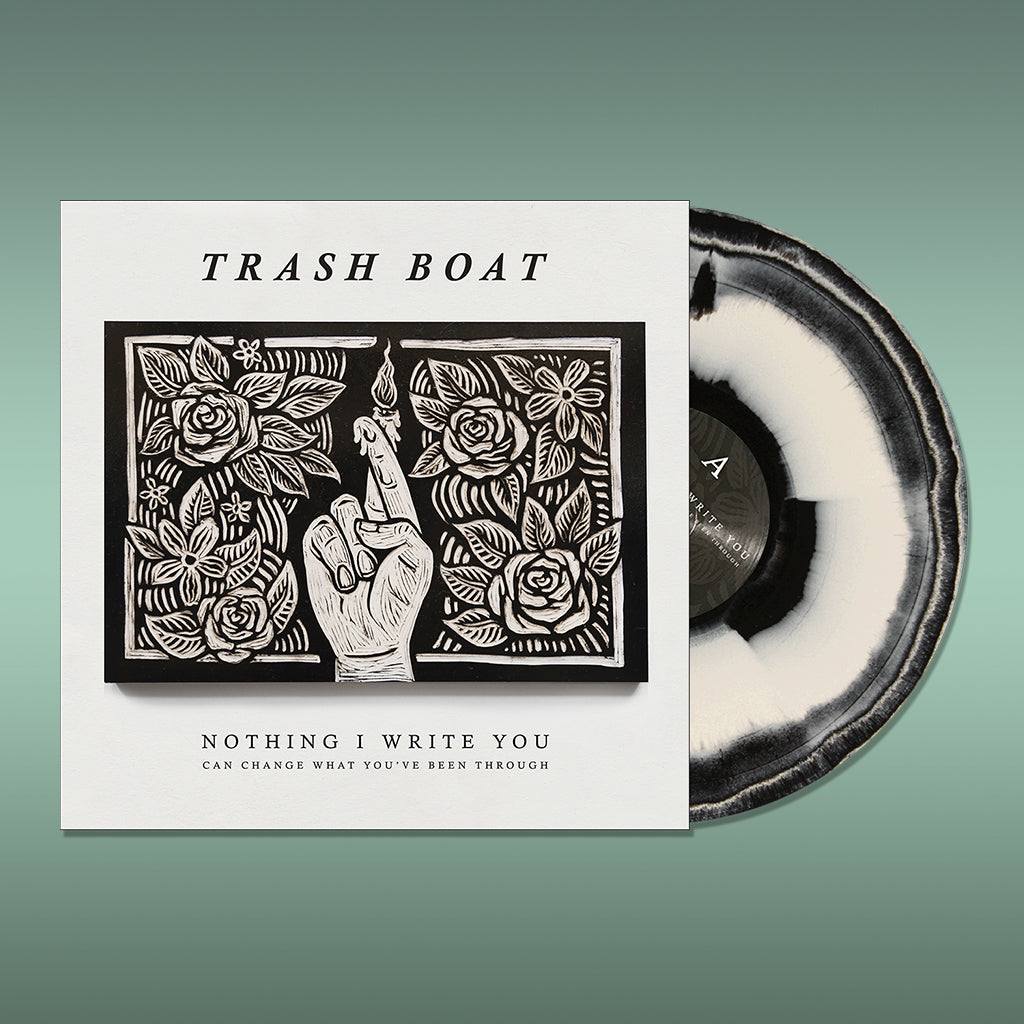 TRASH BOAT - Nothing I Write You Can Change What You've Been Through (2023 Repress) - LP - White & Black Swirl Vinyl [APR 28]