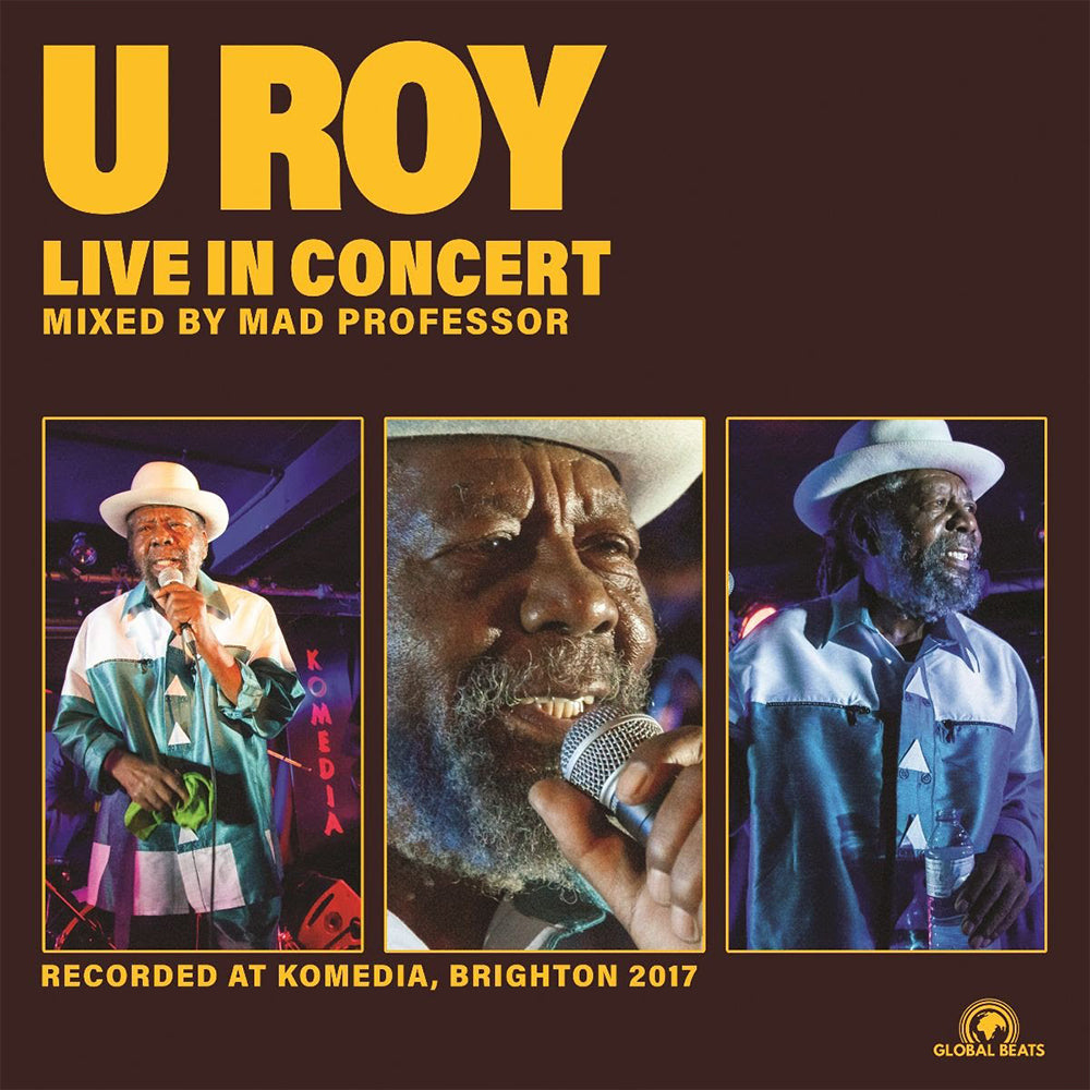 U ROY - Live In Brighton - Mixed By Mad Professor - LP - Vinyl