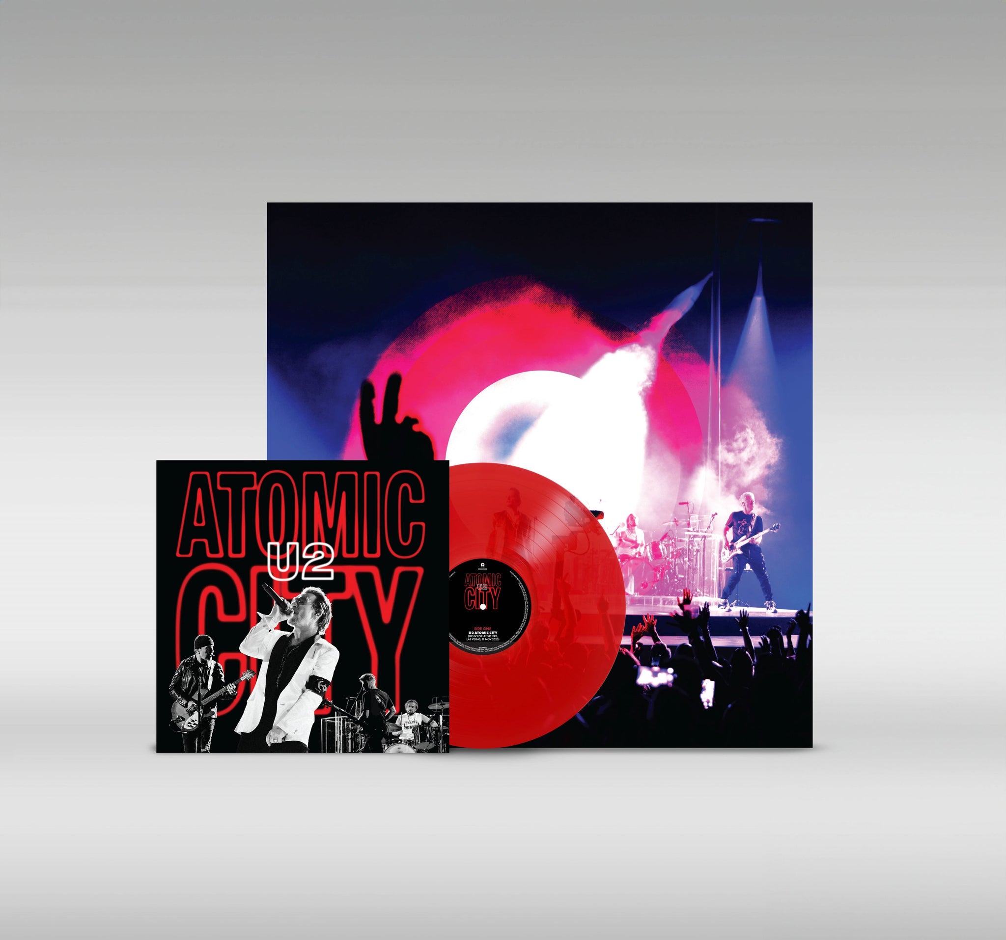 U2 - Atomic City - Live from Sphere - 10" Transparent Red Vinyl  [RSD 2024]