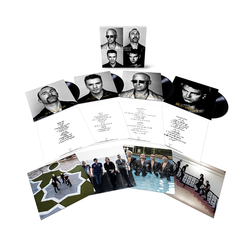 U2 - Songs of Surrender - Super Deluxe Collector’s Edition - 4LP - 180g Black Vinyl Box Set