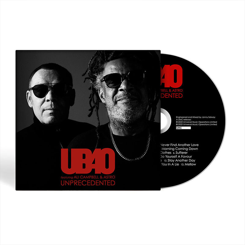 UB40 (FEAT. ALI CAMPBELL & ASTRO) - Unprecedented - CD