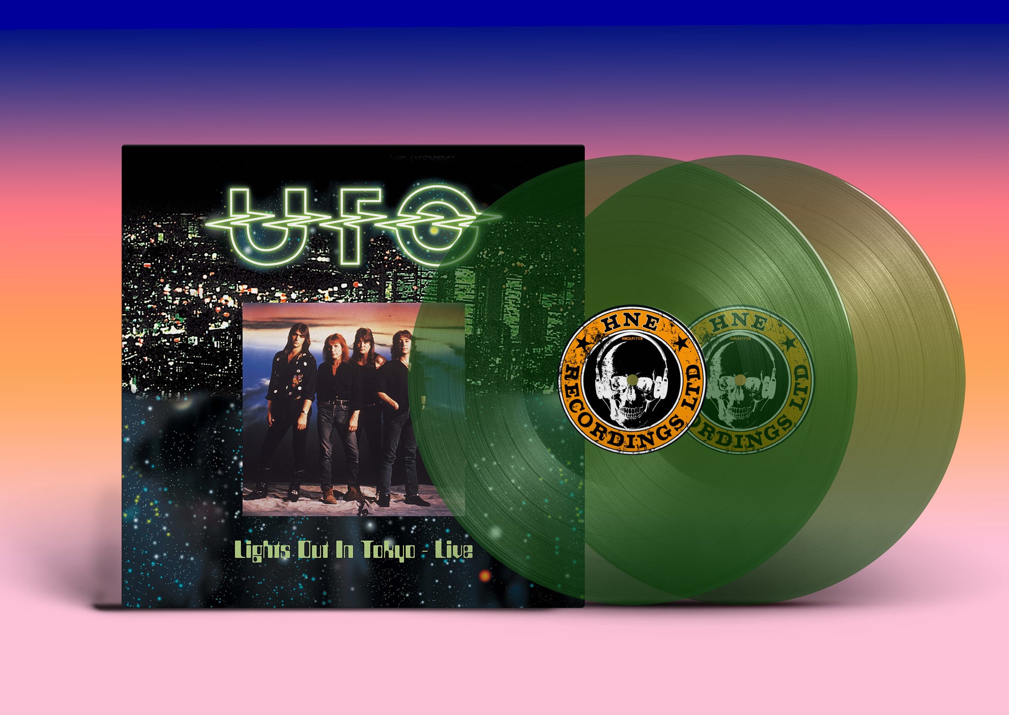 UFO - Lights Out In Tokyo - Live - 2 LP - Translucent Green Vinyl  [RSD 2024]