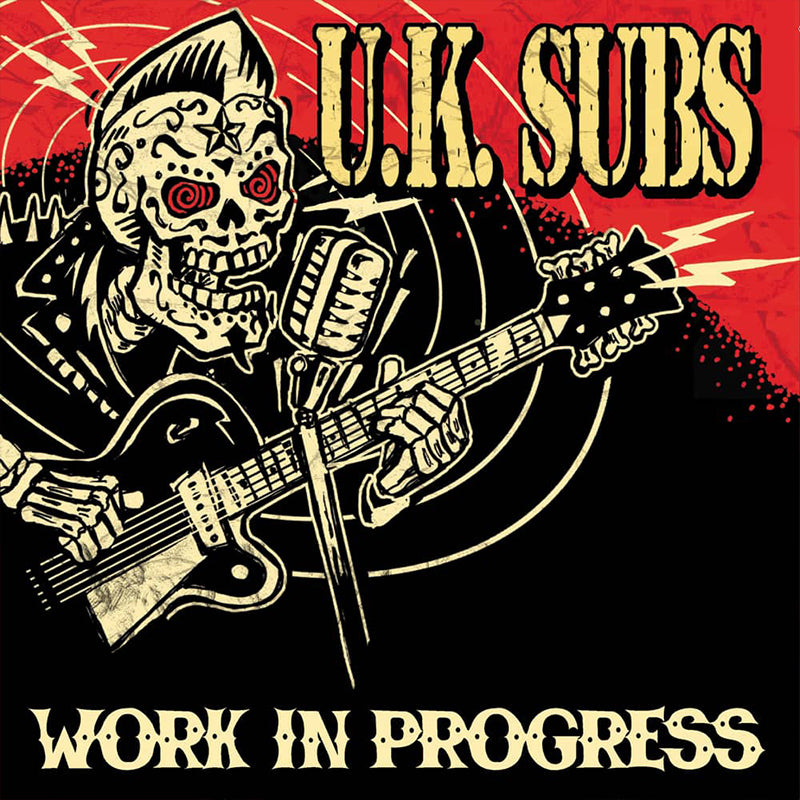 UK SUBS - Work In Progress (Collector's Ed.) - 2 x 10" - Gold / Silver Vinyl