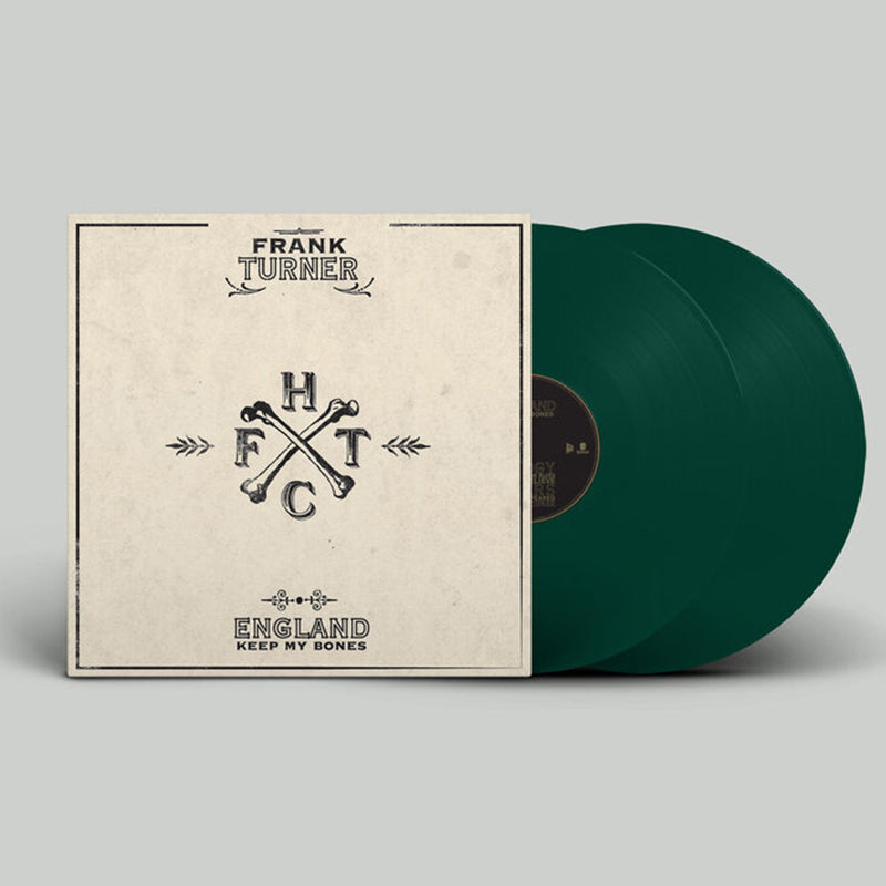 FRANK TURNER - England Keep My Bones (10th Anniv. Ed.) - 2LP - 180g Opaque Green Vinyl