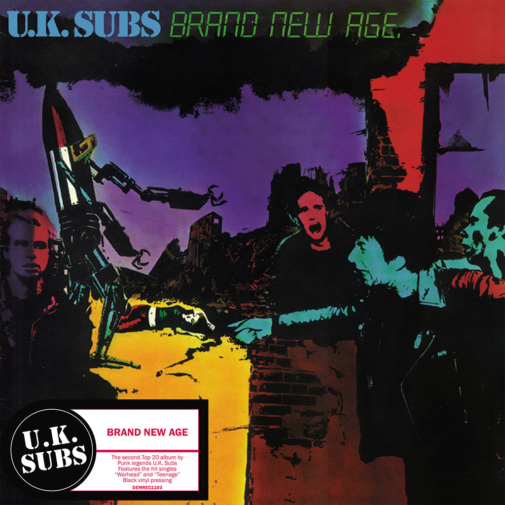UK SUBS - Brand New Age (2023 Reissue) - LP - Vinyl