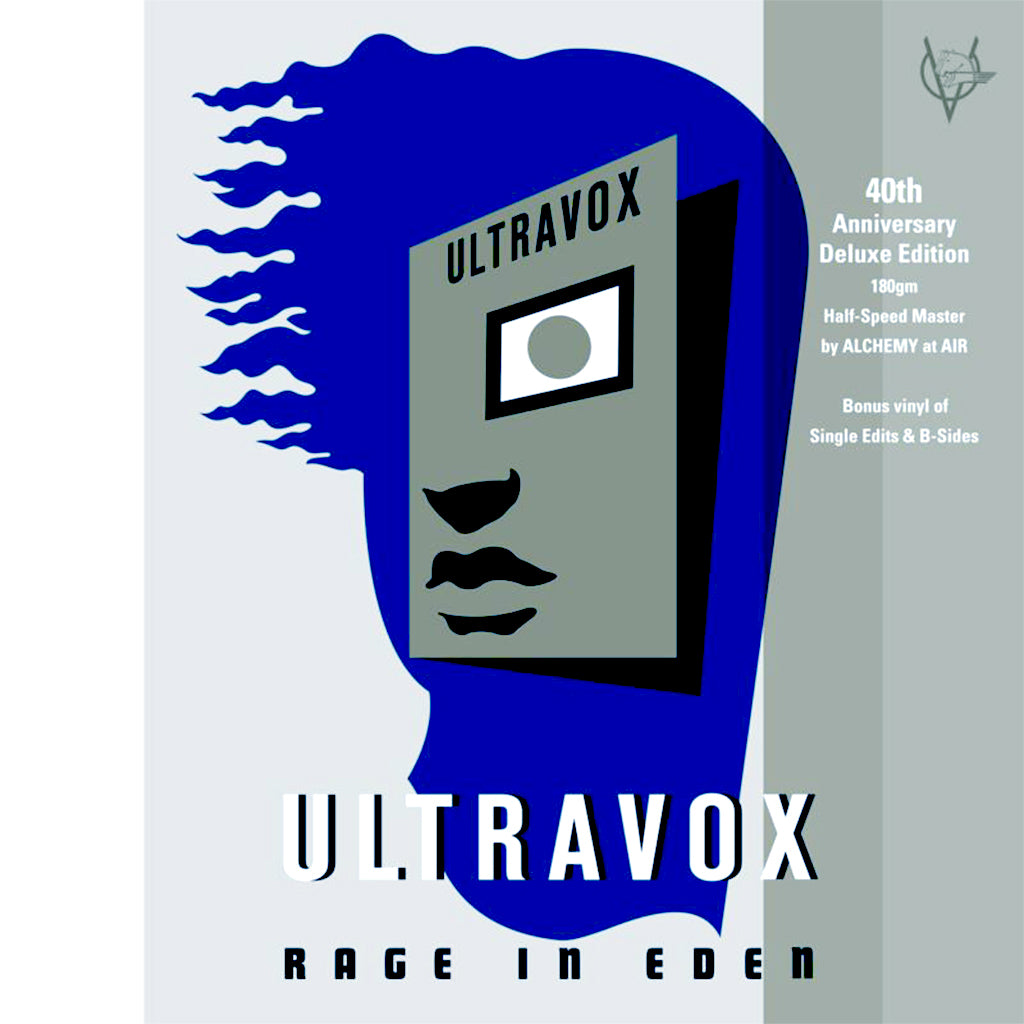 ULTRAVOX - Rage In Eden: 40th Anniversary Half-Speed Master - 2LP - 180g Black Vinyl