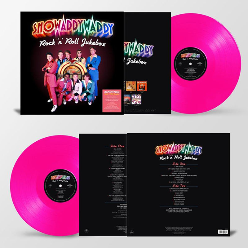 SHOWADDYWADDY - Rock 'N' Roll Jukebox - LP - Limited 180g Pink Vinyl
