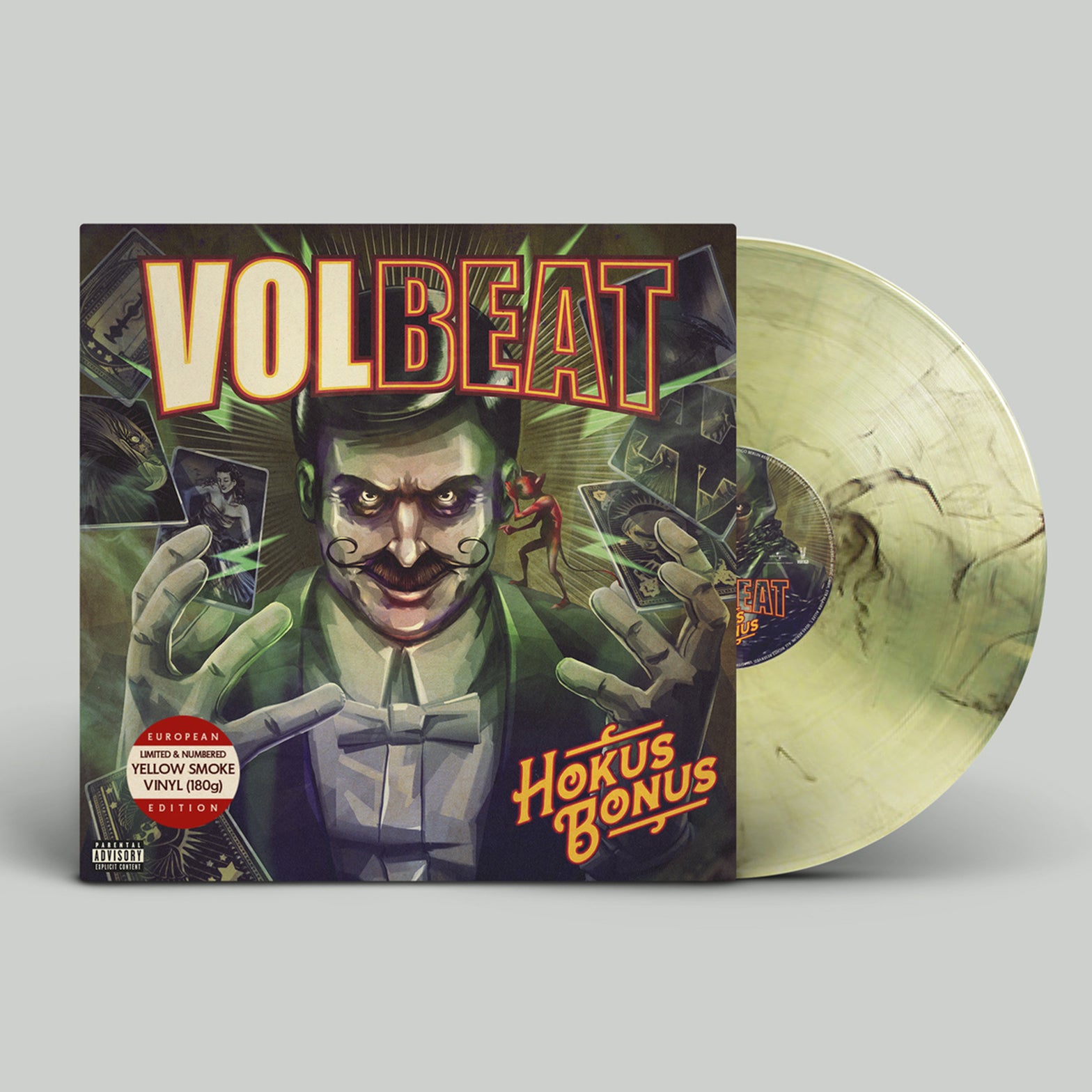 VOLBEAT - Hokus Bonus - LP - Yellow Smoke Vinyl
