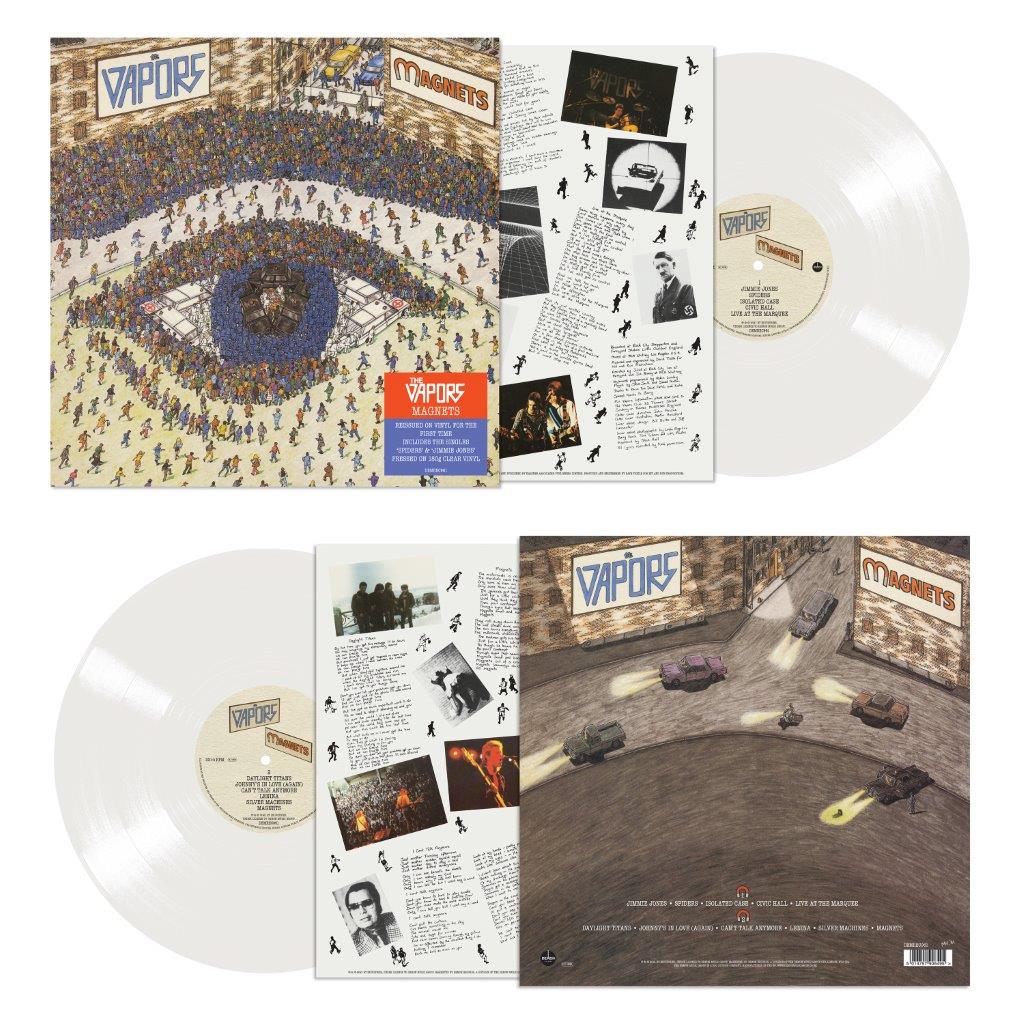 THE VAPORS - Magnets (2021 Reissue) - LP - 180g Clear Vinyl