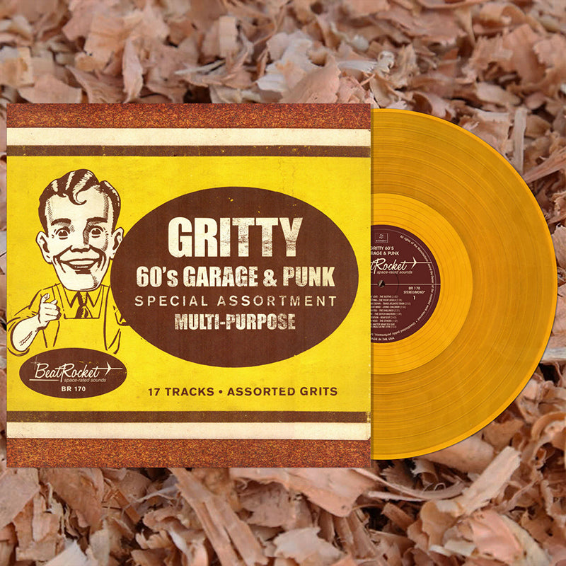 VARIOUS - Gritty '60s Garage & Punk - LP - Gold Vinyl