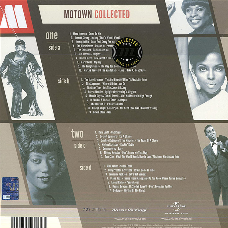 VARIOUS ARTISTS - Motown Collected - 2LP - 180g Vinyl