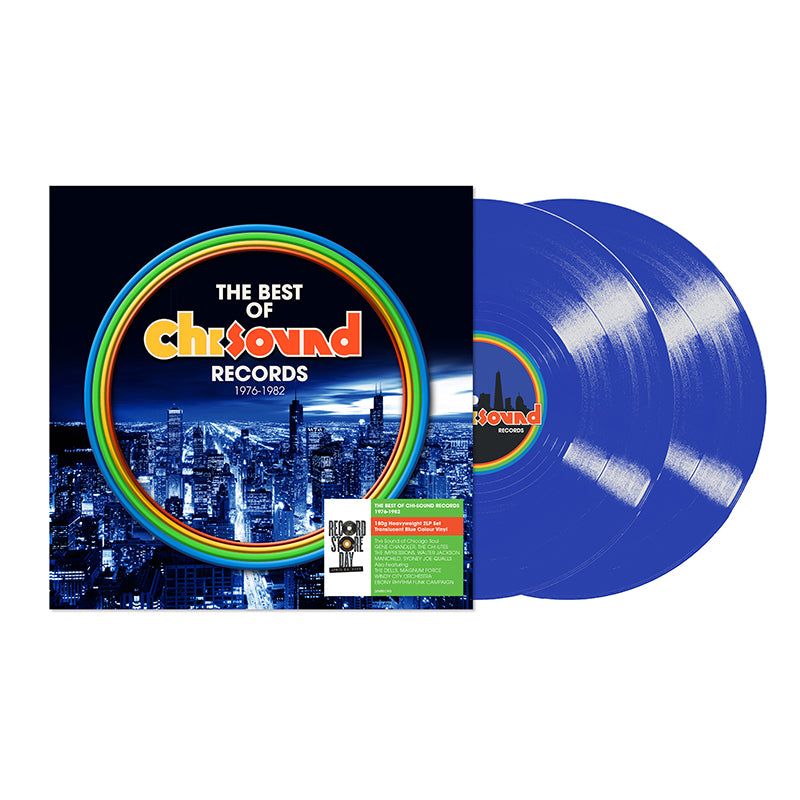 VARIOUS - The Best Of Chi-Sound Records 1976 - 1984 - 2LP - Blue Vinyl [RSD 2022]