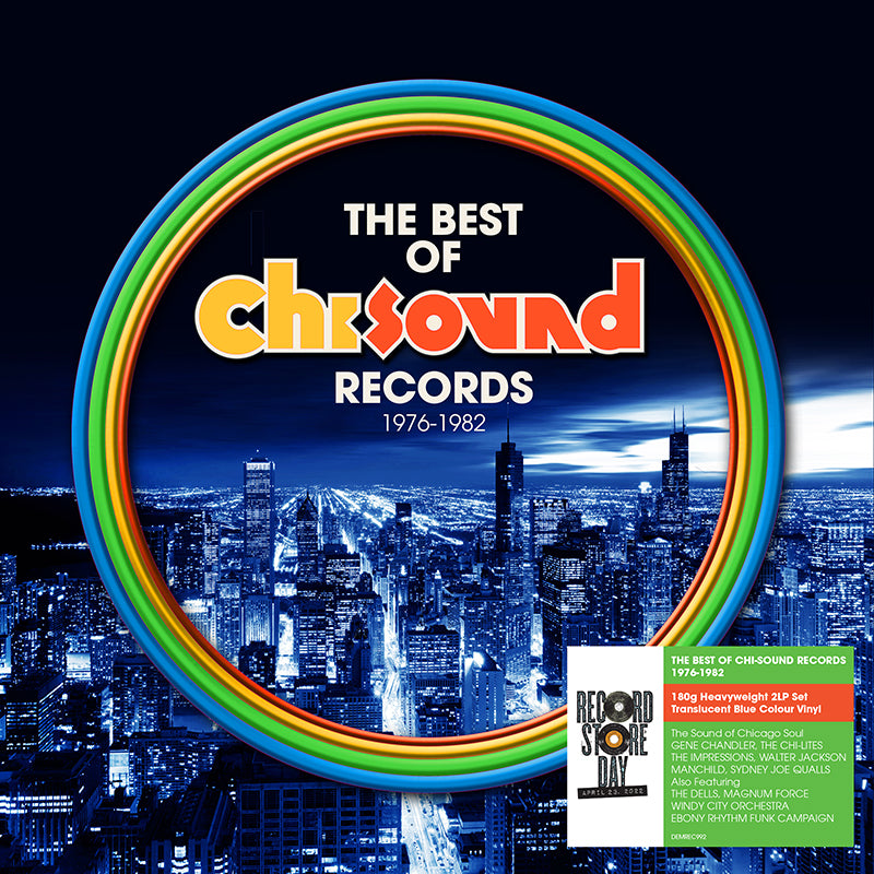 VARIOUS - The Best Of Chi-Sound Records 1976 - 1984 - 2LP - Blue Vinyl [RSD 2022]