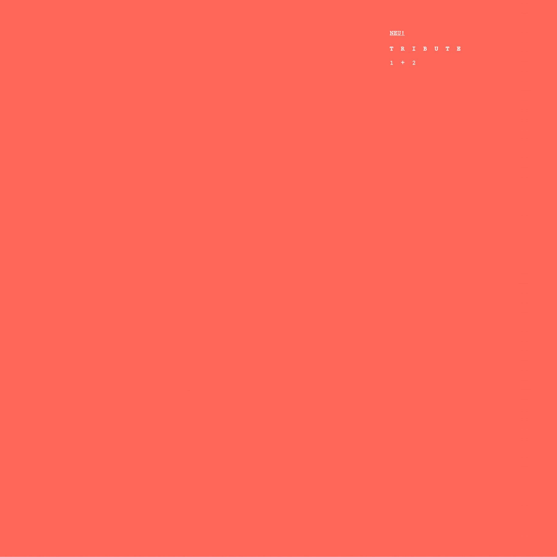 VARIOUS ARTISTS - A Tribute To NEU! - 2 LP - Black Vinyl  [RSD 2024]