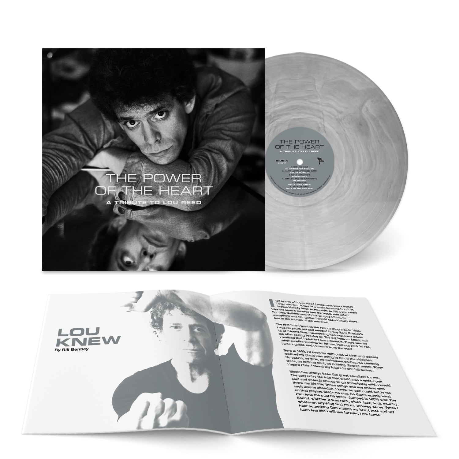 VARIOUS ARTISTS - The Power of the Heart: A Tribute to Lou Reed - 1 LP - Silver Nugget  [RSD 2024]