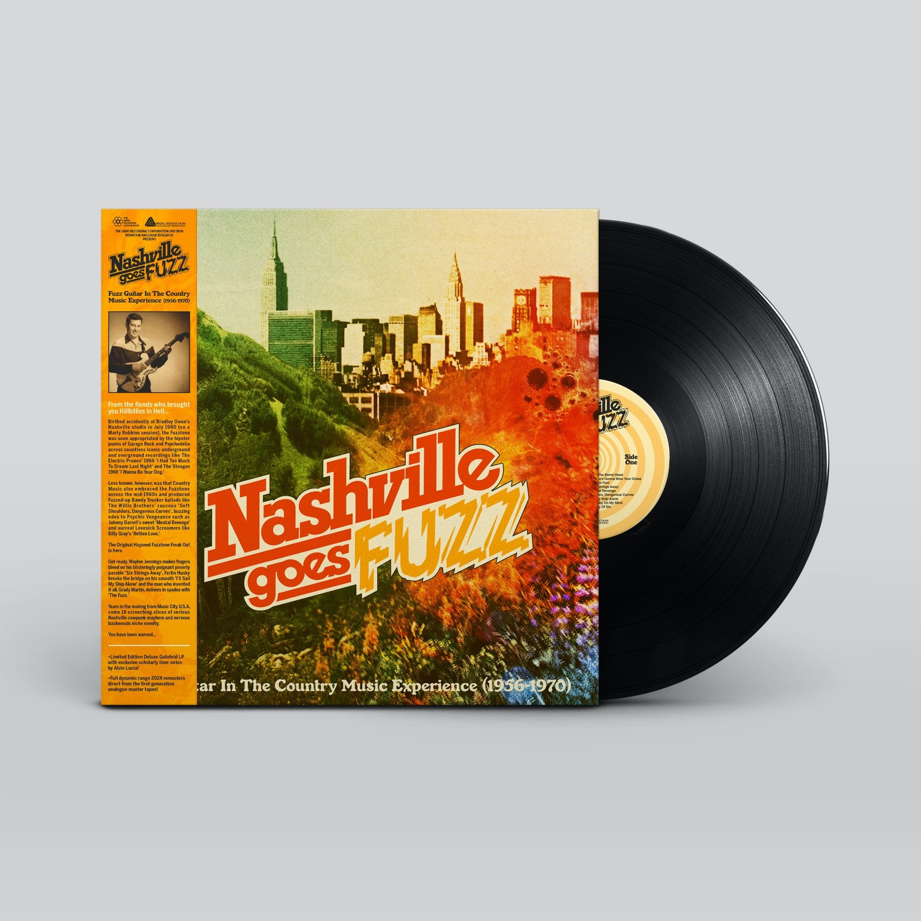 VARIOUS ARTISTS - Nashville Goes Fuzz - 1 LP - Coloured or Black Vinyl  [RSD 2024]
