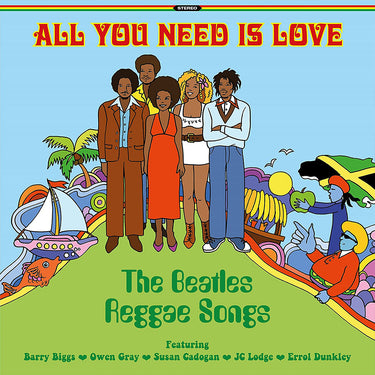 VARIOUS - All You Need Is Love Beatles Reggae Songs - LP - 180g Red Vinyl