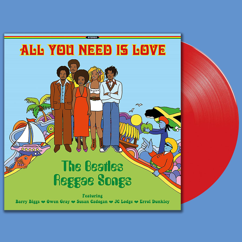 VARIOUS - All You Need Is Love Beatles Reggae Songs - LP - 180g Red Vinyl
