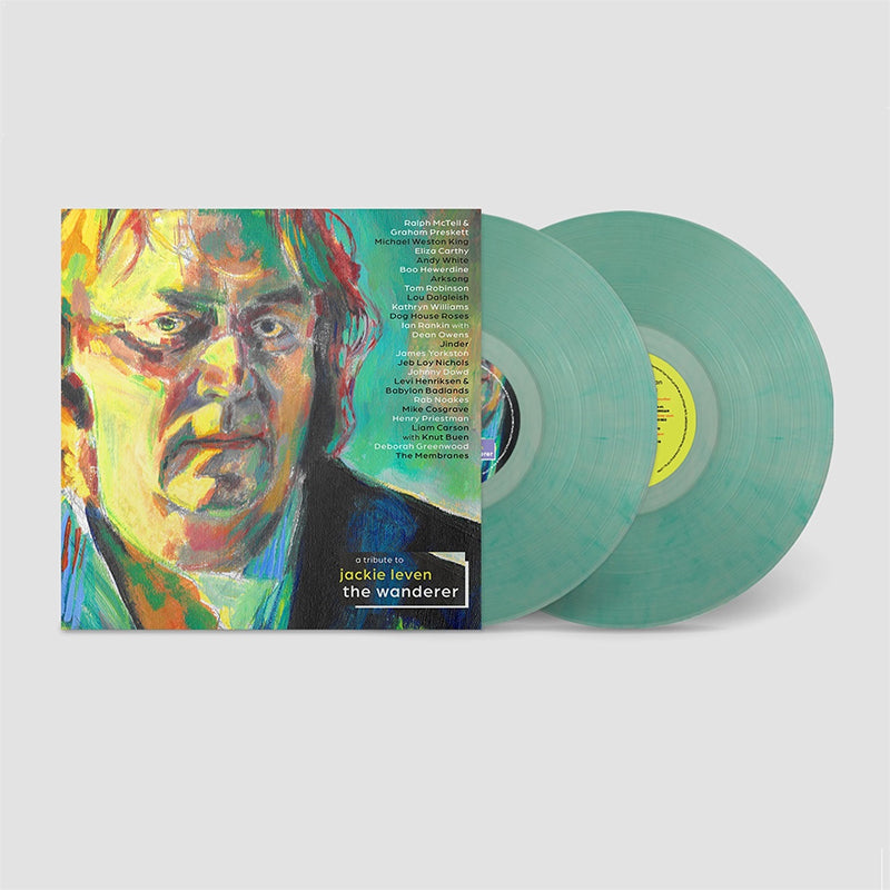 VARIOUS ARTISTS - The Wanderer - A Tribute To Jackie Leven - 2LP - Green Marble Vinyl [RSD 2022]