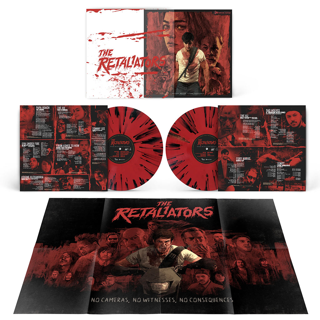 VARIOUS - The Retaliators Motion Picture Soundtrack (w/ Poster) - 2LP - Gatefold 180g Red & Black Splatter Vinyl [MAR 10]