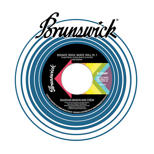 VAUGHAN MASON - Bounce, Rock, Skate, Roll - 7" - Gold Vinyl [RSD2021-JUL 17]