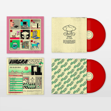 VIAGRA BOYS - Cave World - LP - Red Vinyl