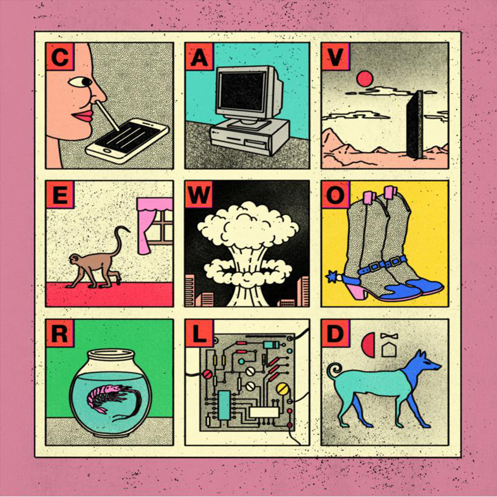 VIAGRA BOYS - Cave World - LP - Red Vinyl