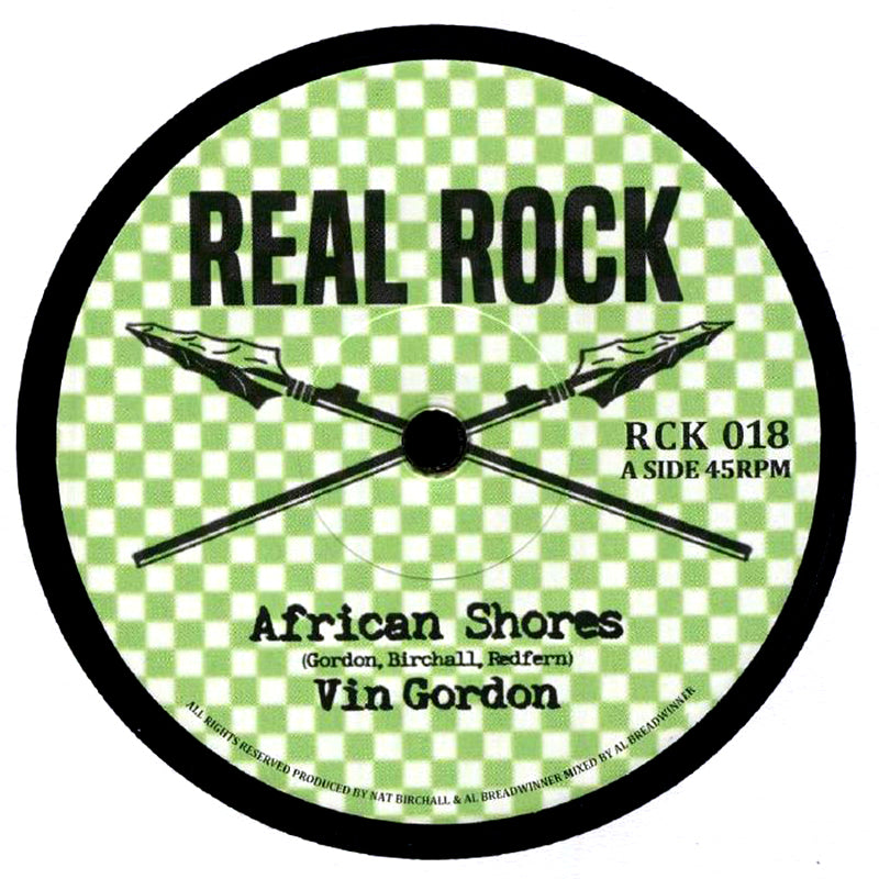 VIN GORDON /  NAT BIRCHALL MEETS AL BREADWINNER - African Shores / Gold Coast Dub - 7" - Vinyl