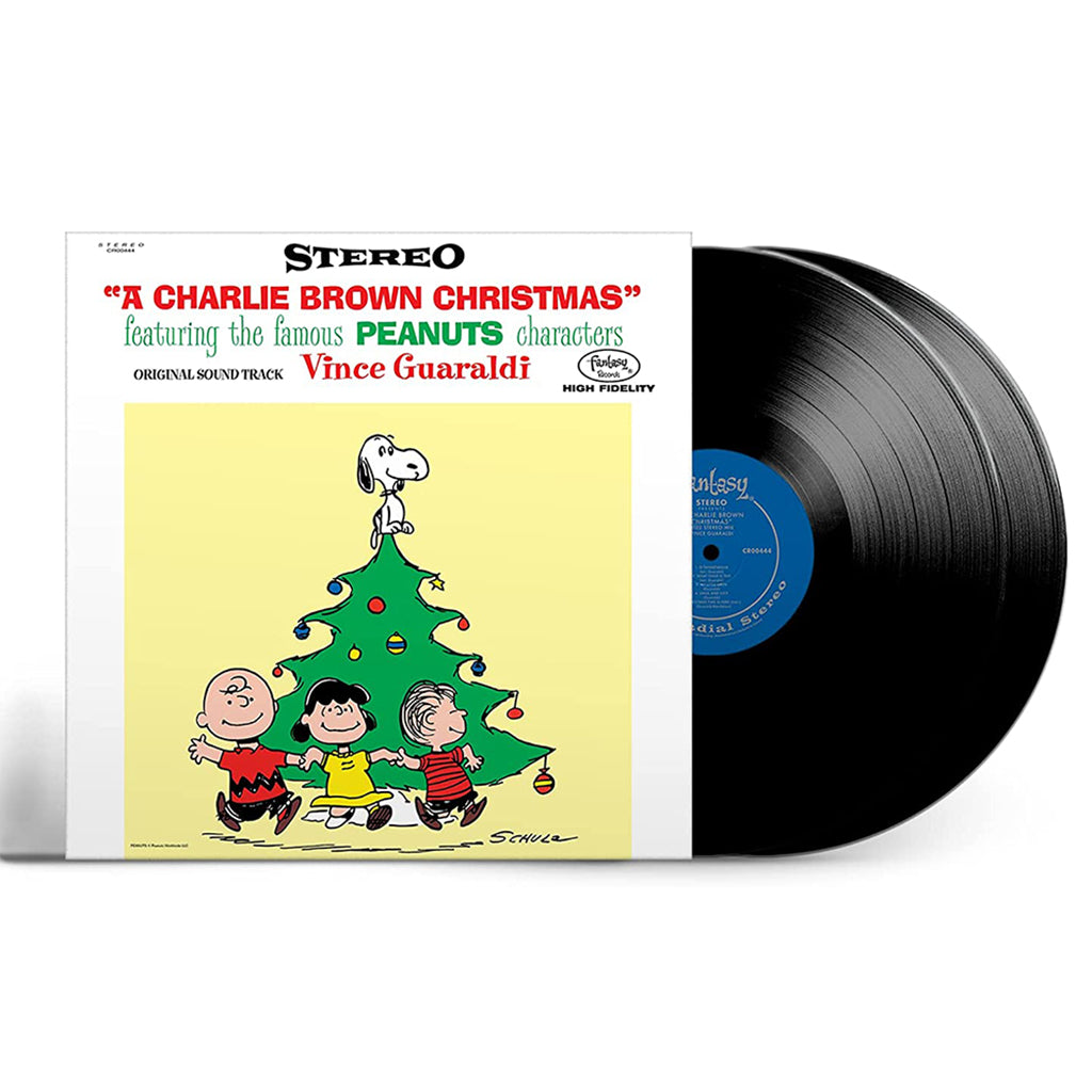 VINCE GUARALDI TRIO - A Charlie Brown Christmas (Deluxe Edition) - 2LP - Gatefold Black Vinyl