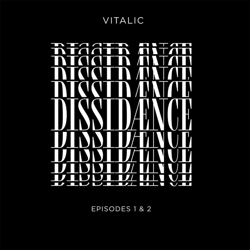 VITALIC - Dissidaence (Episode 1 & Episode 2) - 2LP - Gatefold Black / White Vinyl