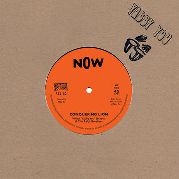 VIVIAN 'YABBY YOU' JACKSON & THE RALPH BROTHERS - Conquering Lion - 7" - Vinyl