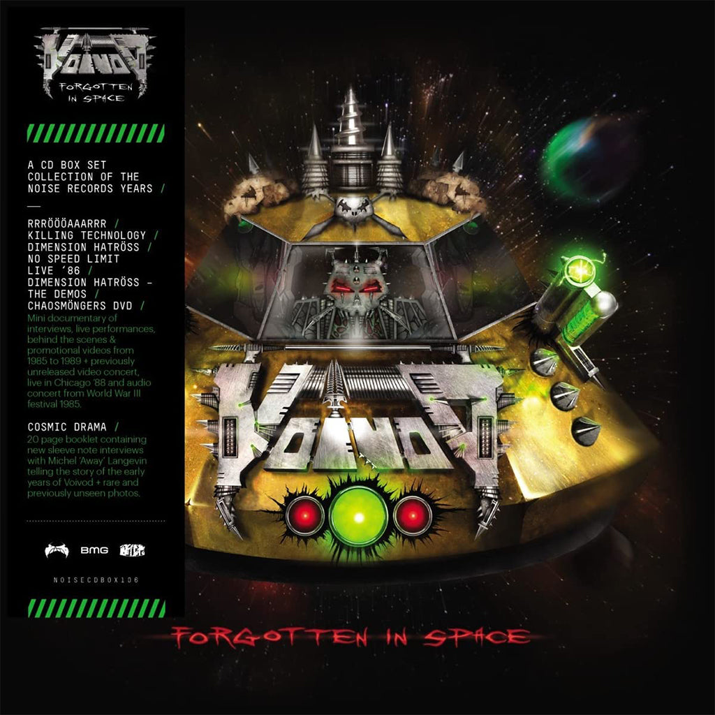 VOIVOD - Forgotten In Space - 5CD + DVD - Deluxe Box Set