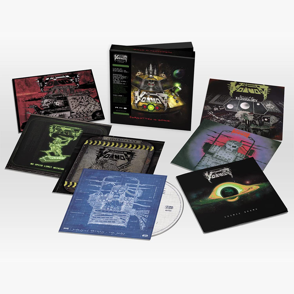 VOIVOD - Forgotten In Space - 5CD + DVD - Deluxe Box Set