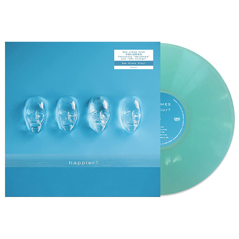 VOLUMES - Happier? - LP - Sea Glass Green Vinyl