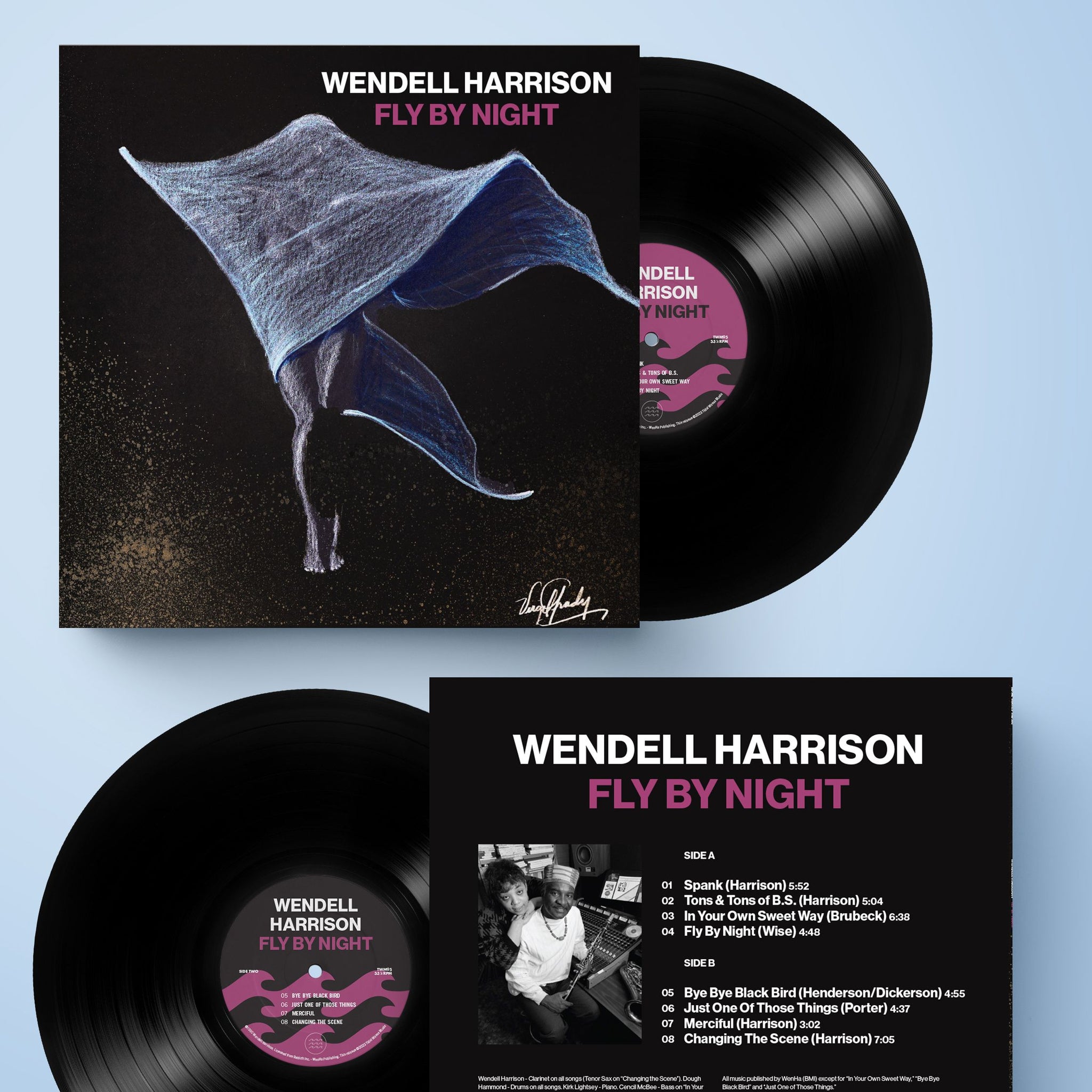 WENDELL HARRISON - Fly By Night - LP - Vinyl [RSD23]