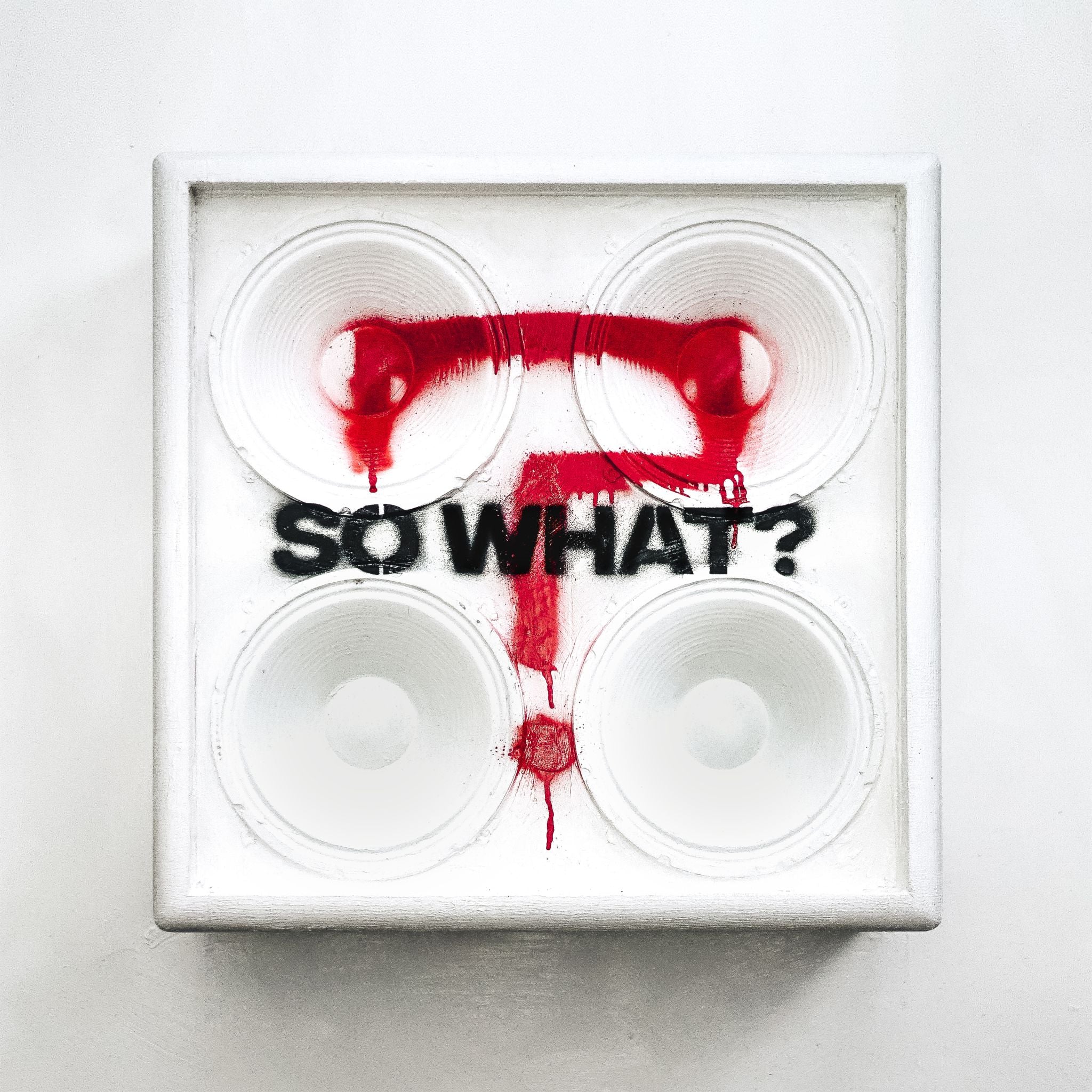 WHILE SHE SLEEPS - So What? - 2LP - Red/White Vinyl [RSD23]