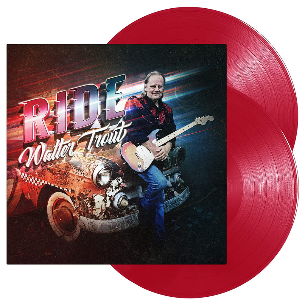WALTER TROUT - Ride - 2LP - Red Vinyl
