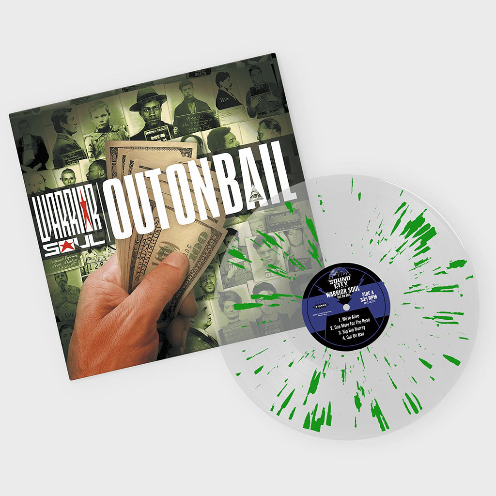 WARRIOR SOUL - Out On Bail - LP - Green Splatter Vinyl [MAY 5]