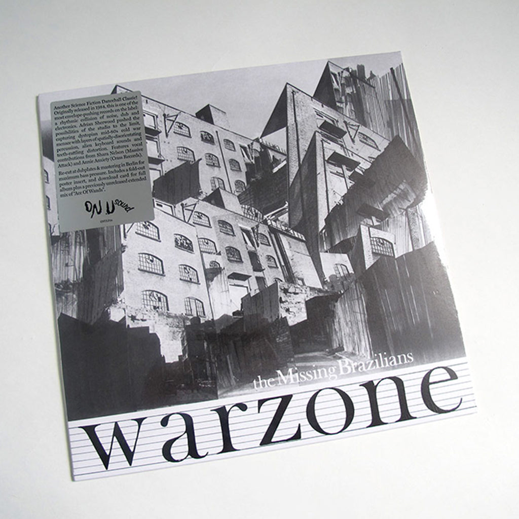 WARZONE - The Missing Brazilians (2022 Reissue w/ fold-out poster) - LP - Clear Vinyl